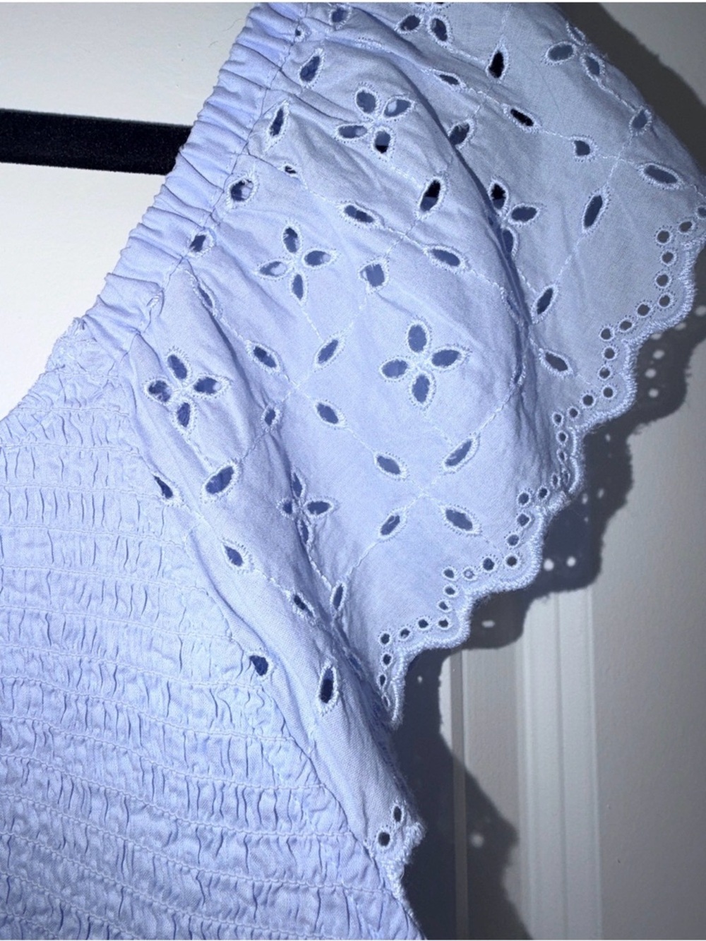 Universal Thread, Lilac Eyelet Crop Top and Matching Maxi Skirt, M - Picture 6 of 12